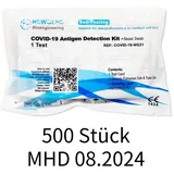 500×NewGene Schnelltest Antigen Nasal Selbsttest Laien1er Softpack / MHD:08.2024