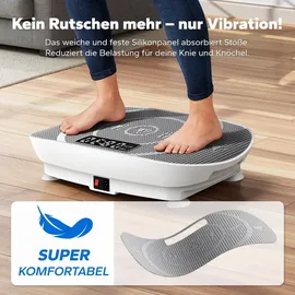 Merach Vibrationsplatte Grau