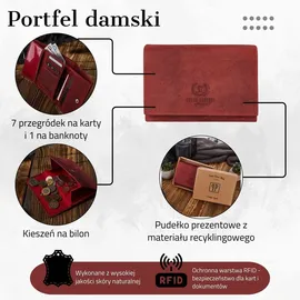 pp paolo peruzzi collection Geldbörse Damen rot