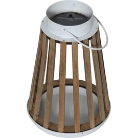 Star Trading LED-Solartischleuchte Catania beige