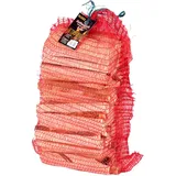 Anfeuerholz im Sack getrocknet Anzündholz Mischholz Nadelholz Brennholz