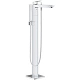 Grohe Eurocube Einhandwannenmischer inkl. Brause bodenstehend (23672001)