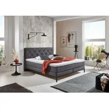 SUN GARDEN Rockaway 180 x 200 cm H3 Grau/Schwarz