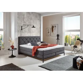 SUN GARDEN Rockaway 180 x 200 cm H3 Grau/Schwarz
