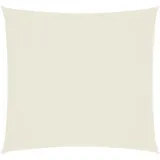 vidaXL Sonnensegel Oxford-Gewebe Quadratisch 2 x 2 m Creme
