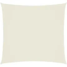 vidaXL Sonnensegel Oxford-Gewebe Quadratisch 2 x 2 m Creme