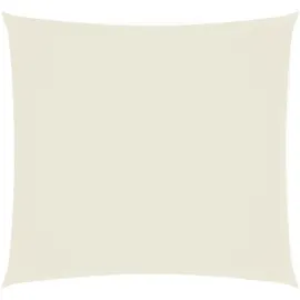 vidaXL Sonnensegel Oxford-Gewebe Quadratisch 2 x 2 m Creme