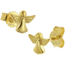 trendor 68207 Kinder-Ohrringe Engel Ohrstecker Gold 585 / 14K