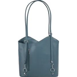 Cluty Shopper Rucksack Kombination Silber