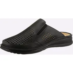 Clog MUBB, Herren, Gr. 40, schwarz, Glattleder, Schuhe