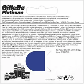 Gillette Rasierklingen Platinum 5 St.