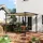 Outsunny Pergola 3 x 3 m Beige