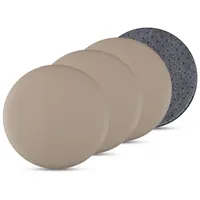 BestLivings Stuhlkissen Ø38 cm beige 4-tlg.
