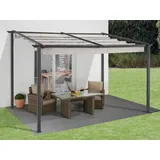 Konifera Anbaupavillon »Vivara«, BxT: 400x300 cm beige