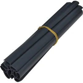 vidaXL PVC Zaunfolie 35 x 0,19 m matt-dunkelgrau