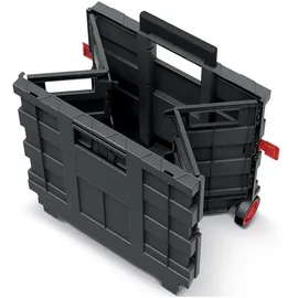 Kistenberg Transportwagen Werkzeugkiste Räder zusammenklappbar Aluminiumgriff