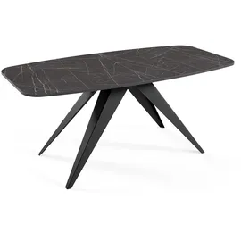 Feldmann-Wohnen Ferro 160 x 80 x 76 cm schwarz