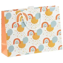 Clairefontaine 6x Geschenktasche Shopping, Welcome, 37,3x11,8x27,5 cm - Mehrfarbig 30660-6C