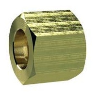 Riegler Sechskant-Überwurfmutter, G 1/8, für Tüllengröße LW 4/6, MS,
