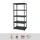 KETER Lagerregal Kunststoff 187x90x60 cm schwarz 5 Böden Tragkraft 400 kg