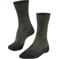 Falke Herren Wandersocken TK2 Explore Cool M SO Funktionsgarn antiblasen dick 1 Paar, Grün (Herb 39-41