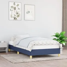 vidaXL Bettgestell 100 x 200 cm Blau