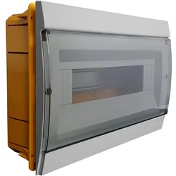 Unterputz Verteilerkasten IP40 10/14 Module grau 970.12 M-L 0995