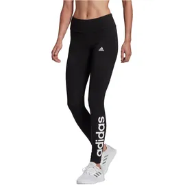 Adidas Loungewear Essentials High-Waist Logo Leggings Damen GL0633 - black/white L/S