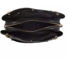 Michael Kors Piper Large Pebbled Leather Shoulder Bag black