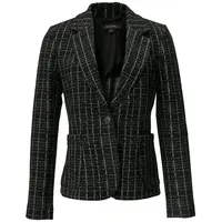 Comma, Indoor-Blazer, schwarz, 38