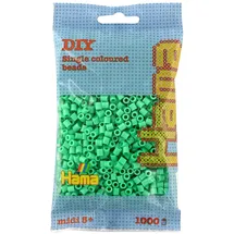 Hama Beutel mit Perlen 1000 St. hellgrün