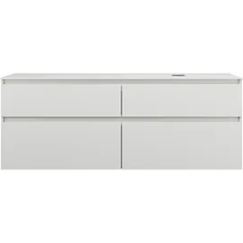 Burgbad Lin20 Waschtischunterschrank 160,2 x 55,2 x 66,1 cm Weiß