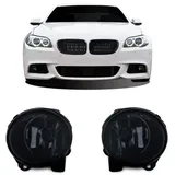 JOM Car Parts & Car Parts GmbH Nebelscheinwerfer smoke passend für BMW 5er F10 und F11 Bj. ab 2010-, 2er F22 und F23 Bj. ab 2013-, 3er E92 und E93 Bj. 2005-2013, und 5er Gran Turismo (F07) Bj. ab 2009