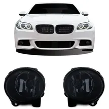 JOM Car Parts & Car Parts GmbH Nebelscheinwerfer smoke passend für BMW 5er F10 und F11 Bj. ab 2010-, 2er F22 und F23 Bj. ab 2013-, 3er E92 und E93 Bj. 2005-2013, und 5er Gran Turismo (F07) Bj. ab 2009