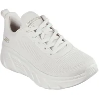 SKECHERS Bobs B Flex Hi Off White Engineered Knit