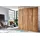 Home Affaire Kleiderschrank HOME AFFAIRE "Azelie, aus Wildeiche", braun (wildeiche natur), B:202cm H:223cm T:62cm, Massivholz, Schränke, Kleiderschrank, Massivholz-Kleiderschrank, im 50 cm Raster planbar