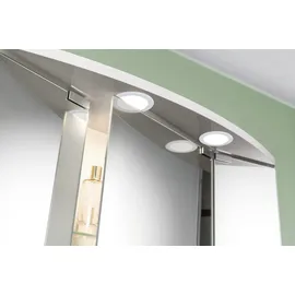 Paulmann LED Möbeleinbauleuchten 3er Set rund 65mm 3x2,5W 3000K Weiß