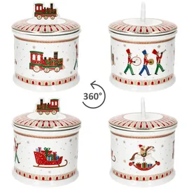 Mambocat Keksdose mehrfarbig rund 16,5 cm