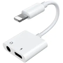 Joyroom Lightning Adapter – für iPhone 5 - 16 und iPad Modelle - Lightning auf Lightning und 3,5 mm Klinke