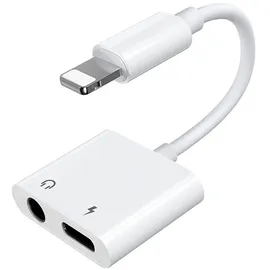 Joyroom Lightning Adapter – für iPhone 5 - 16 und iPad Modelle - Lightning auf Lightning und 3,5 mm Klinke