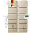 Slim Wandtank Set 2 x 330 l inkl. Verbinder sandbeige
