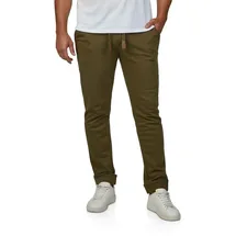 Riverso Jogginghose Herren Baumwolle lang RIVKasper Regular Fit Regular Fit Grün Tunnelzug 3XL