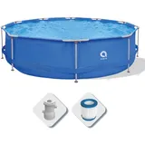 Avenli Sirocco Blue Pool 360 x 76 cm inkl. Filtereinsatz
