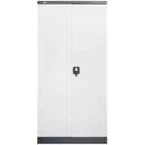 Jet-Line Stahlschrank Moskau dunkelgrau weiss