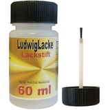 Lackstift 60 ml in Weiss glänzend