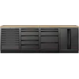 Kraftwerk, Werkstattschrank, MOBILIO-EX BLK Kombi Buche (272 cm, 91 cm)