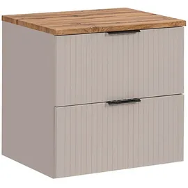 petits-meubles Waschtischunterschrank 60,6 x 59 x 46 cm Beige