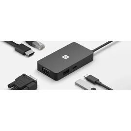 Microsoft 1E4-00003 laptop-dockingstation & portreplikator Schwarz