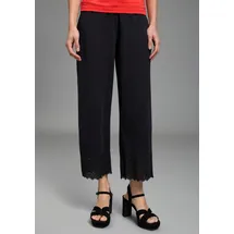 LAURA SCOTT Culotte wadenlange Schnittform Schwarz 44