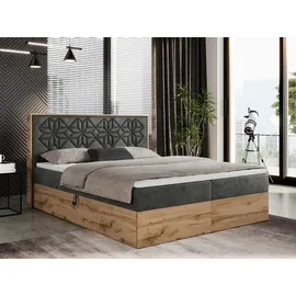 MKS Nessi 180 x 200 cm H4 Dunkelgrau